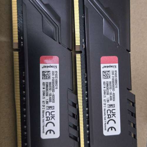 Kingston 8G*2 DDR4-3200