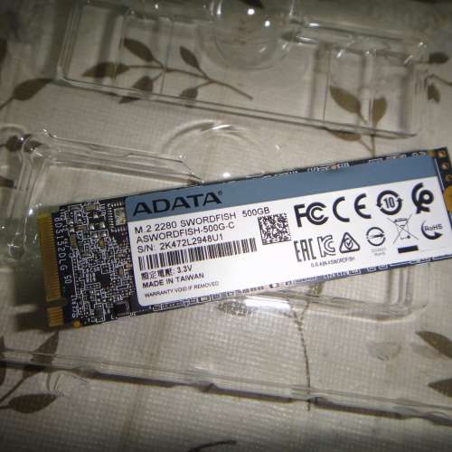 Samsung 三星 970 EVO M.2 NVMe SSD 500GB