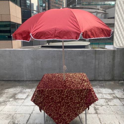 Ultra Light all Aluminum Alloy Camping Table with Sun shade ⛱️