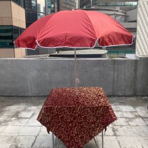 Ultra Light all Aluminum Alloy Camping Table with Sun shade ⛱️