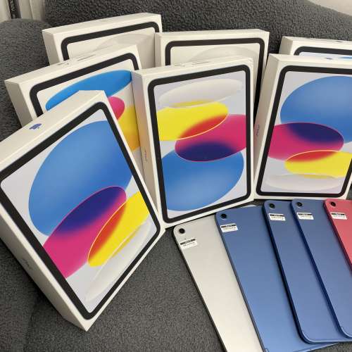 (❤️電子之家，超多靚iPad❤️）Apple iPad 10/64,256gb/超多高質素靚機🥰/藍銀紅...