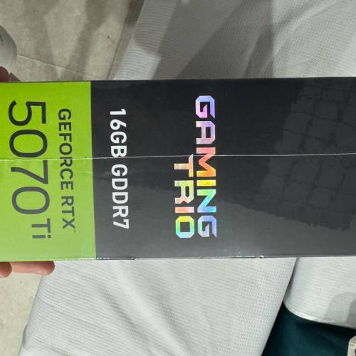 MSI GeForce RTX™ 5070 Ti 16G GDDR7 GAMING TRIO OC PLUS