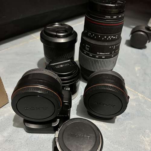 Minolta，Sony 等等鏡頭加轉接環（散買）