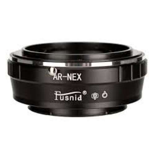 Fusnid Konica Auto-Reflex (AR) SLR Lens To Sony Alpha E-Mount Mirrorless Camera