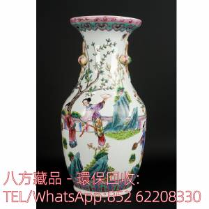 【八方藏品】全港回收瓷器 花瓶 花樽 鬥彩 粉彩 廣彩 琺瑯彩 淺降彩 青花瓷 古董陶...