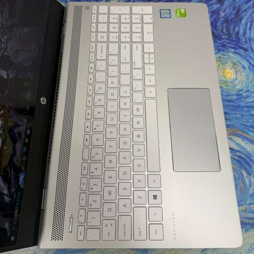(HP超靚白色機)Hp Pavilion i7-8550/GeForce940MX /8,16,32GB Ram/128,256,512GB SS...