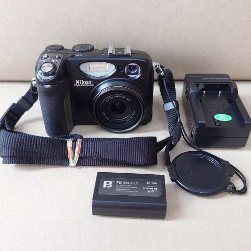 Nikon Coolpix 5400 新淨1/1.8"大CCD相機 尼康 數碼相機 CCD Camera E5400 有反MON ...