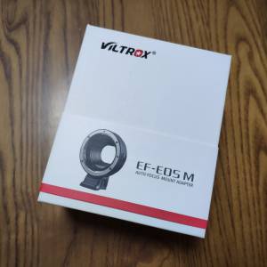 全新 Viltrox EF-EOSM 轉接環 EF轉EF-M 兼容Canon EF／EF-S單反鏡頭 BRAND NEW Cha...