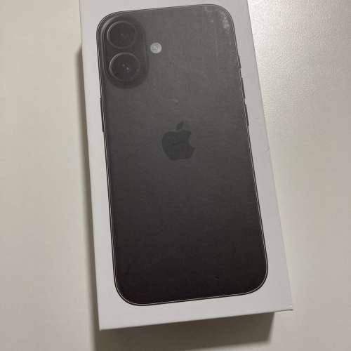 wsapp 6497 6645 未激活全新 黑色 iPhone 16 256gb eSim+實體sim 無鎖 原裝無拆