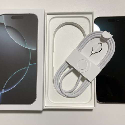 wsapp 6497 6645 全新 白色 iPhone 16 pro 256gb 有AppleCare 澳洲版無鎖 原裝無拆