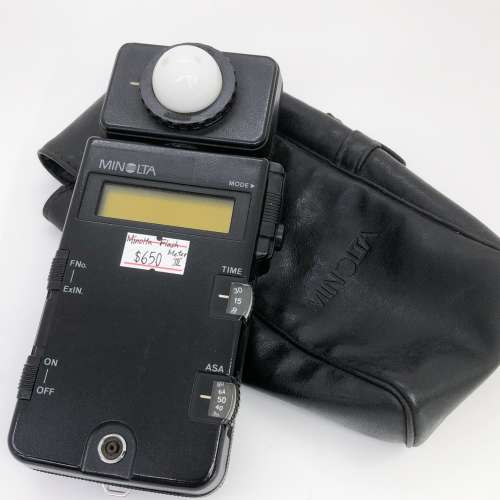 90% New Minolta Flash Meter III 測光錶, 深水埗門市可購買