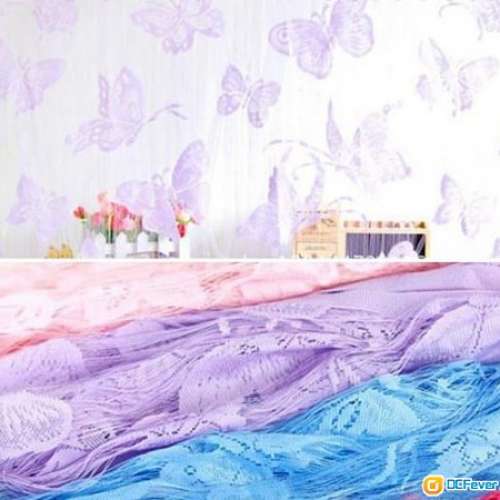 全新貨板SAMPLE門簾 蝴蝶形線簾 窗簾 玄關掛簾 遮光簾 裝飾簾 窗紗 間隔簾100*200CM