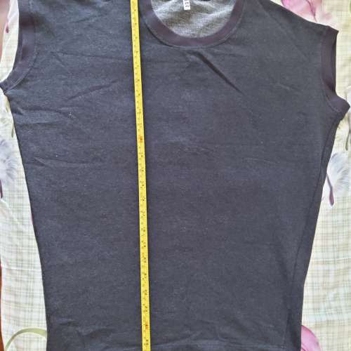 二手灰色T-Shirt雞翼袖T恤 上衣 短袖衫 背心 寬鬆tee 雞翼袖T恤 襯衫 鬆身衫