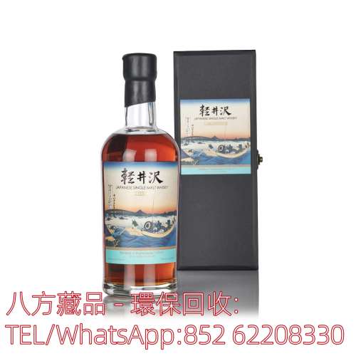 【八方藏品】高價收購日本威士忌 Karuizawa-冨嶽三十六景 · 禦廄川岸より両國橋夕...