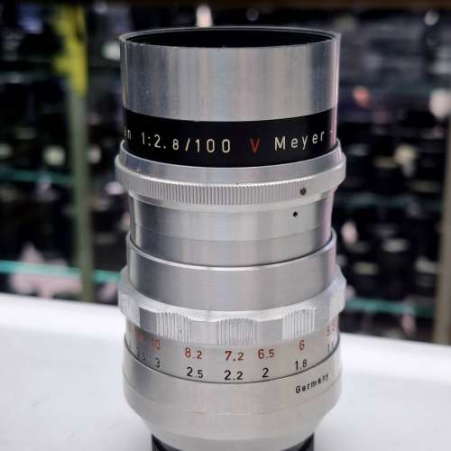 MEYER TRIOPLAN 100MM F2.8V EXAKTA MOUNT