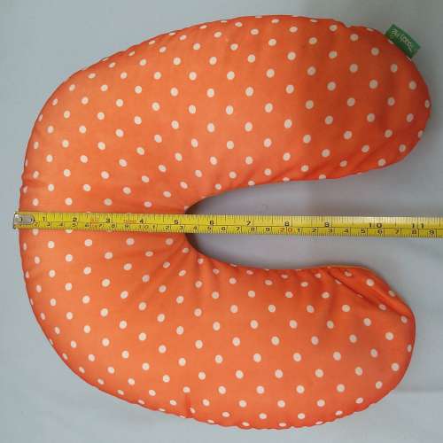 二手橙色波點頸枕 頸枕 護頸枕 頸椎保健枕 u形枕脖子 U枕記憶枕頭 咕𠱸 Travel Nec...