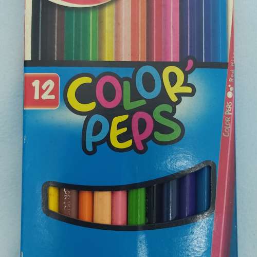 二手Maped木顏色筆 12色木顏色筆 美術用品