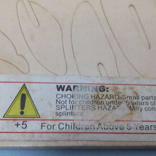 全新Africa’s Legends Woodcraft Construction Kit 3D立體模型 積木 Giraffe