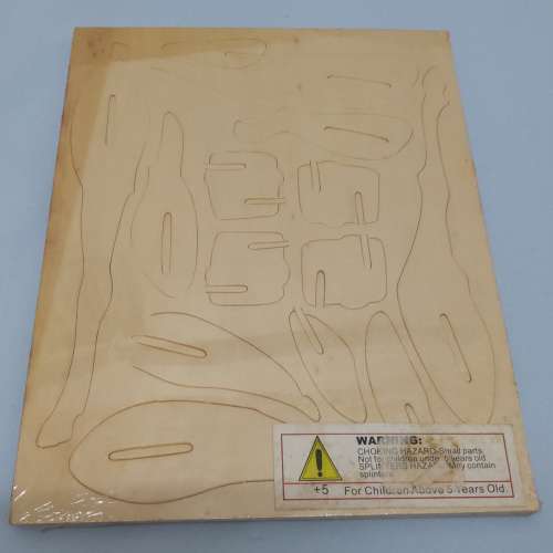 全新Africa’s Legends Woodcraft Construction Kit 3D立體模型 積木 Giraffe