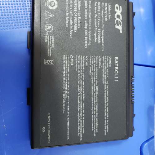 ACER travelmate 430 notebook 6300mh 電池 BATBCL 11 98% new 好少用
