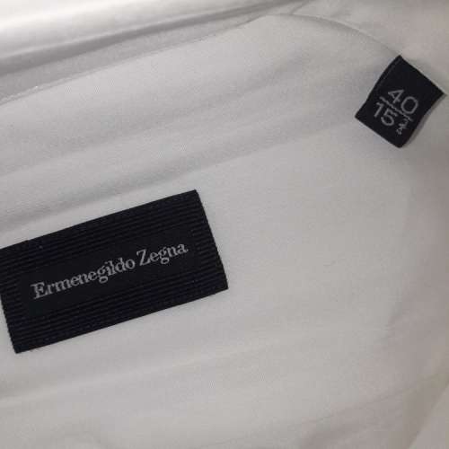 Ermenegildo Zegna WHITE SHIRT - Size 40 (M)