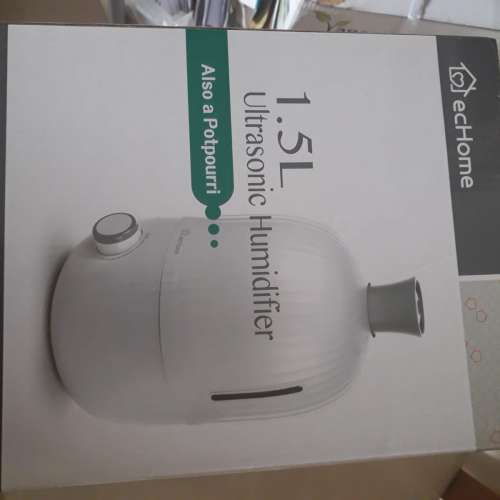 超聲波室內加濕器 1.5L (Brand New) Humidifier