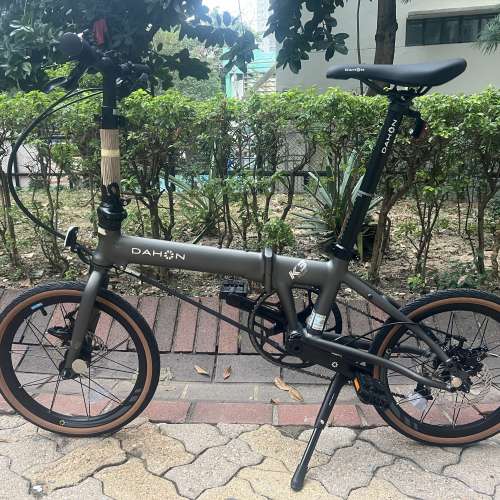 2024 最新車架平焊版 內摺頭柱 DAHON K3 PLUS MINI 9速 16吋349 碟剎 鋁合金 折叠車...