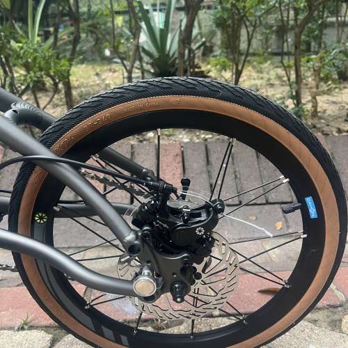 2024 最新車架平焊版 內摺頭柱 DAHON K3 PLUS MINI 9速 16吋349 碟剎 鋁合金 折叠車...