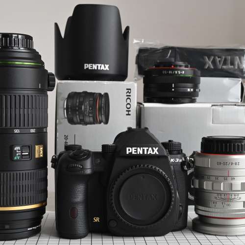 PENTAX K3iii + HD PENTAX-DA 20-40mmF2.8-4ED + smc PENTAX-DA*60-250mm