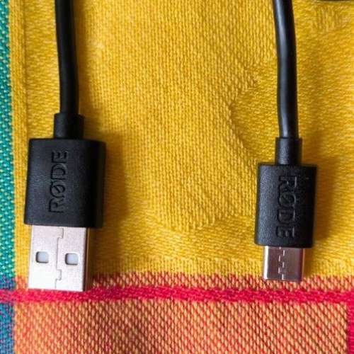 90%NEW RODE Type C Charging cable 充電線 100cm