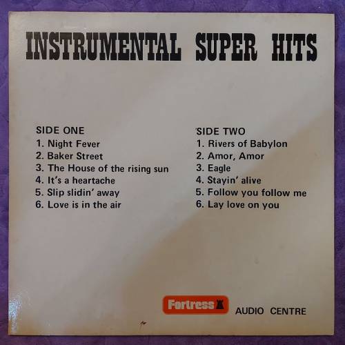 💥黑膠唱片💥FORTRESS - INSTRUMENTAL SUPER HITS