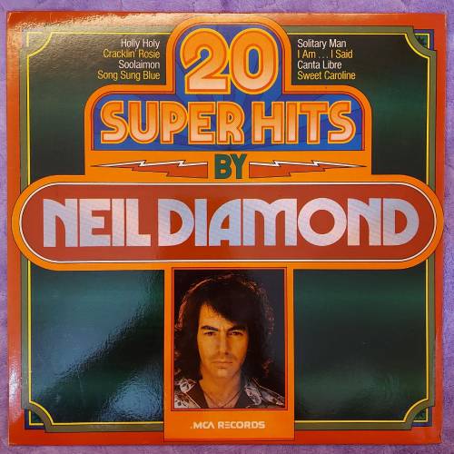 💥黑膠唱片💥20 SUPER HITS - NEIL DIAMOND (1975 Hong Kong)