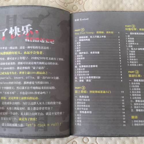 全新滑板教學書 滑板運動基礎及實用技巧 冠軍教程 快速進階 DVD實景教學 (簡體書)