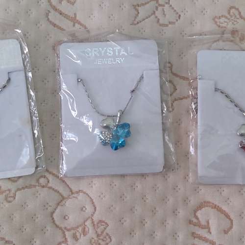 全新幸運四葉草吊墜 頸鏈 頸鍊 lucky leaf pendant 項鍊 Jewelry 掛件 Necklace