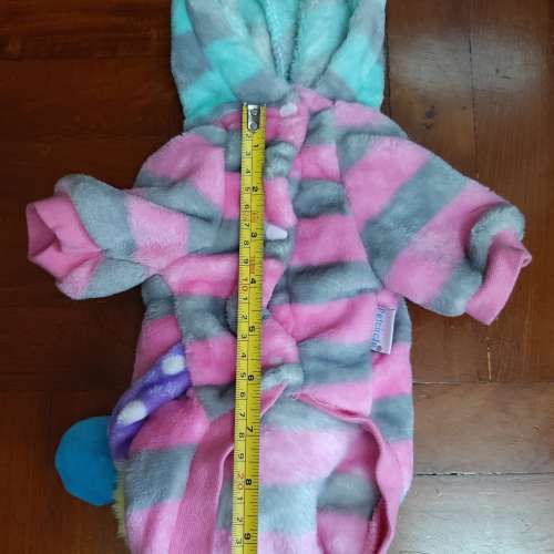 二手間條厚身狗仔衫 寵物衫 狗仔衣 寵物衣