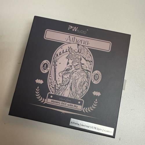 PW Audio Athena 耳機升級線 (2pin 0.78mm - 4.4mm)