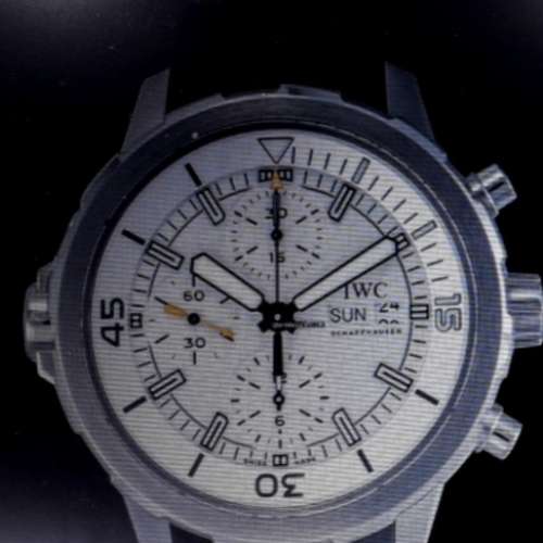 IWC 萬國 Aquatimer Chronograph 44mm Silver Dial Black Rubber IW376801