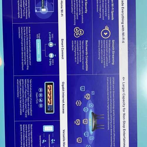 TP-Link Archer AX23 AX1800 Dual-Band Wi-Fi 6