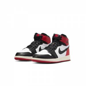 Air Jordan 1 High OG Black Toe Reimagined GS 黑腳趾 重新設計 黑紅 大童 女鞋 F...