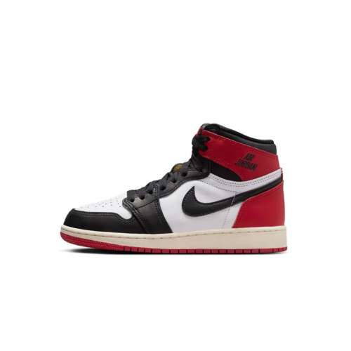 Air Jordan 1 High OG Black Toe Reimagined GS 黑腳趾 重新設計 黑紅 大童 女鞋 F...