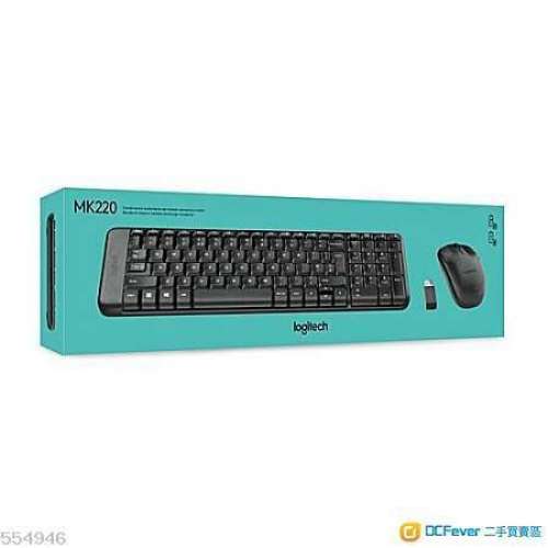 全新行貨 三年保 logitech 無線鍵盤滑鼠 套裝 銅鑼灣 北角 黃竹坑 可交收 pm即覆