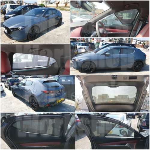 Mazda3 全車磁石濾光窗網太陽擋