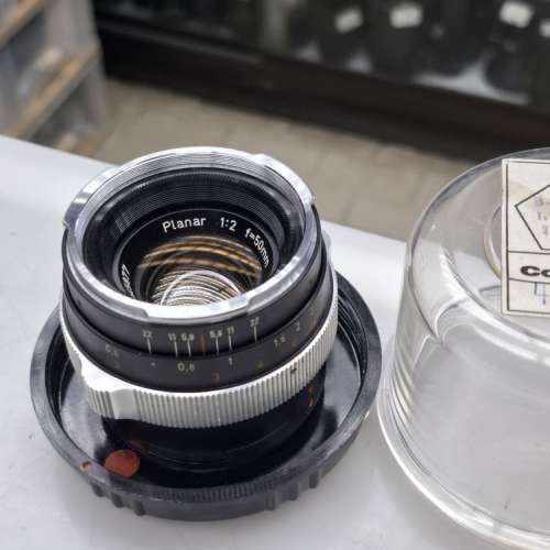 CONTAREX CARL ZEISS PLANAR 50MM F2 BLCK