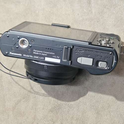 Panasonic LX5 CCD 包卡 包讀卡器 包電及充 連肩帶
