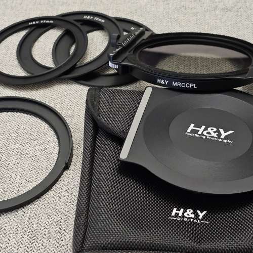 H&Y K-Series 100x150mm Magnetic Filter Holder Universal Kit with CPL