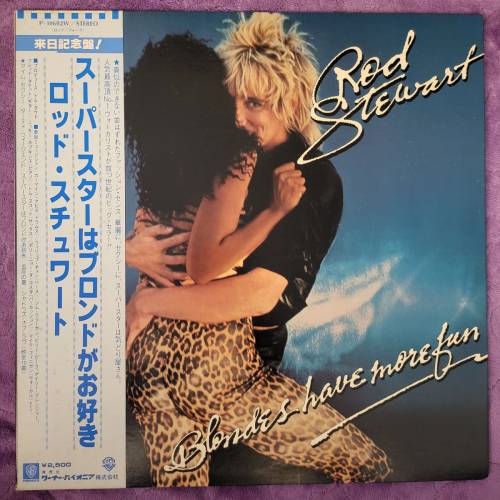 📀黑膠唱片/LP📀Rod Stewart - Blones have more fun (1978 Japan)