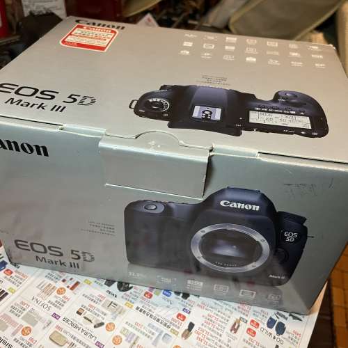Canon 5D 3 Mark III 盒裝包所有配件