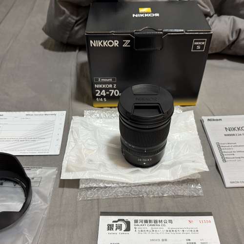 Nikkor - Z 24-70mm f/4 S 全套 （100%New)