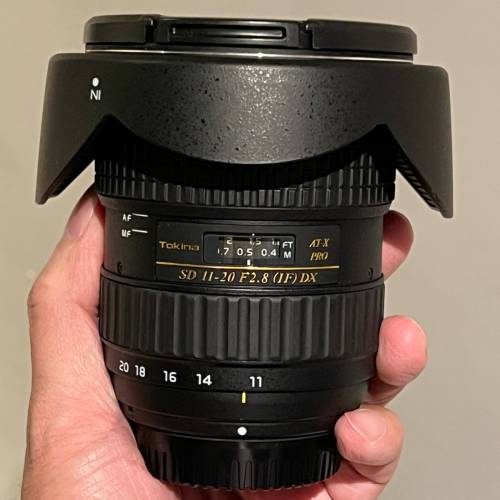 Tokina AT-X Pro DX 11-20mm f2.8 for Nikon