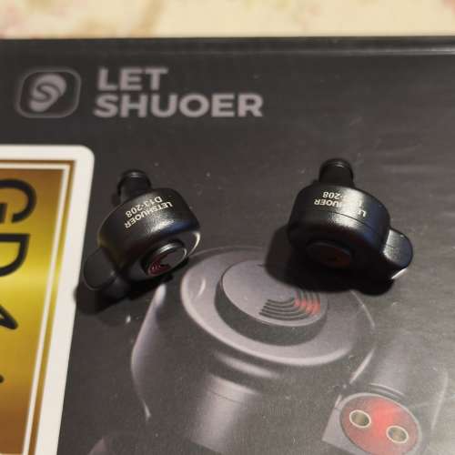 LETSHUOER鑠耳D13可換線入耳式監聽耳機